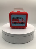 Retro Lunchbox Firetruck